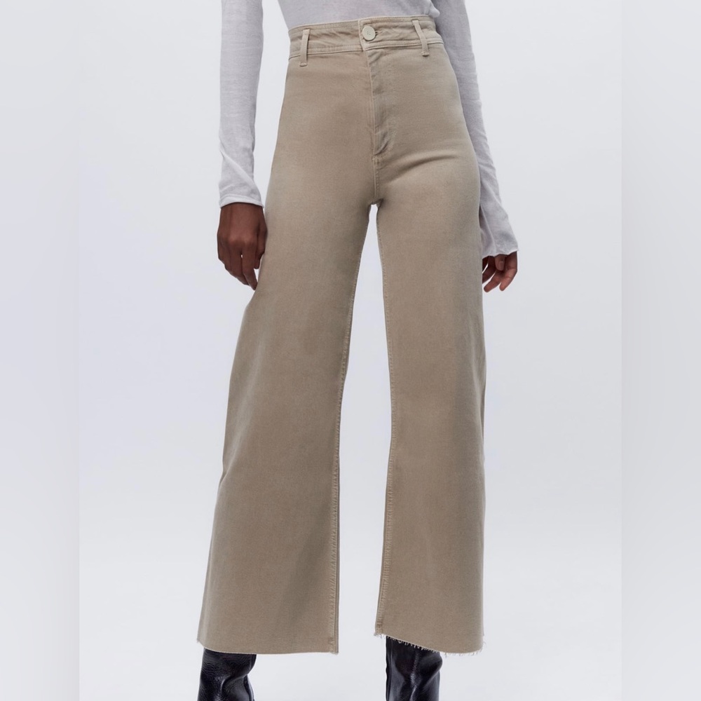 Zara Marine Jeans - Sand Brown